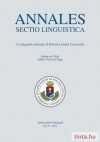 Annales Sectio Linguistica Annales Sectio Linguistica