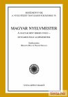 Magyar nyelvmester Magyar nyelvmester