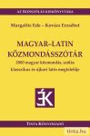 Magyar–latin közmondásszótár Magyar–latin közmondásszótár