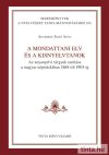 A mondattani elv és a kisnyelvtanok A mondattani elv és a kisnyelvtanok