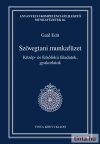 Szövegtani munkafüzet Szövegtani munkafüzet