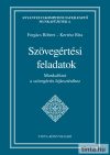 Szövegértési feladatok Szövegértési feladatok