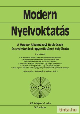 Modern Nyelvoktatás 2013. 1-2. szám