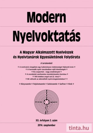 Modern Nyelvoktatás 2014. 3. szám