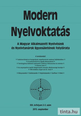 Modern Nyelvoktatás 2015. 2-3. szám