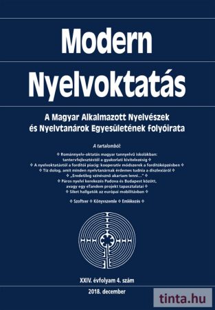 Modern Nyelvoktatás 2018.  4. szám