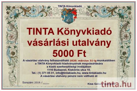 Tinta Könyvkiadó - vásárlási utalvány