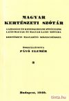 Magyar kertészeti szótár