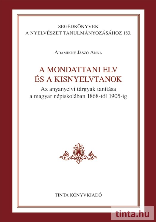 A mondattani elv és a kisnyelvtanok