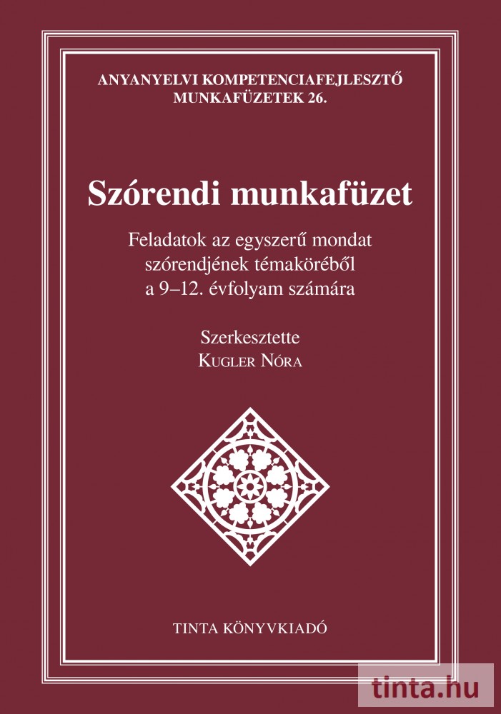 Szórendi munkafüzet