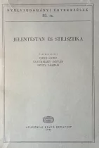 Jelentéstan és stilisztika