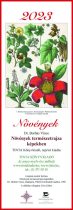 Naptár növényekkel, 2023