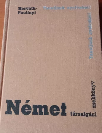 Német társalgási zsebkönyv Német társalgási zsebkönyv