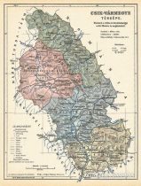 Csík vármegye térképe