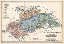 Kis-Küküllő vármegye térképe