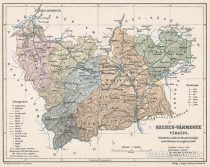 Szeben vármegye térképe