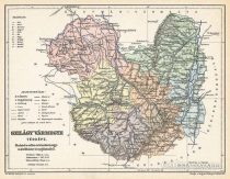 Szilágy vármegye térképe